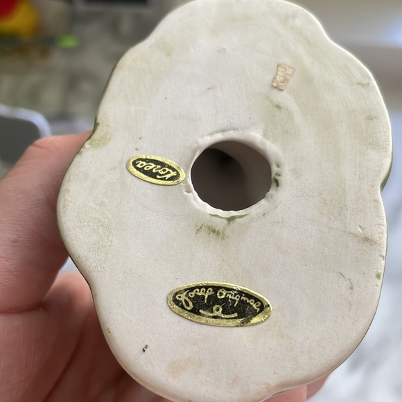 Vintage - Josef Originals Green Frog on Lily Pad - Picture 4 of 7